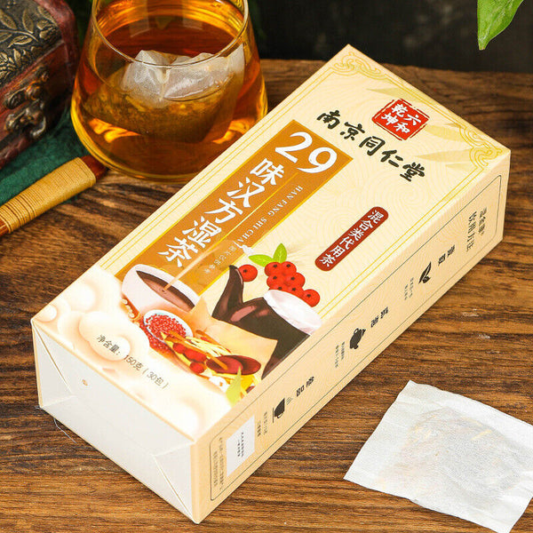 29 Flavours Chinese Wet Tea Red Bean and Red Bean Barley Tea Poria Tea