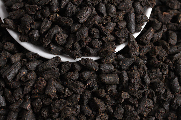 Yunnan Puerh Tea 2009 Menghai Strong Sticky Fragrant Tea Fossil 500g/Can