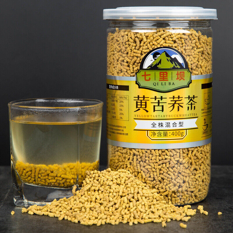 HelloYoung 400g Whole Plant Tartary Buckwheat Tea Herbal Tea Health Care Quanzhukuqiaocha