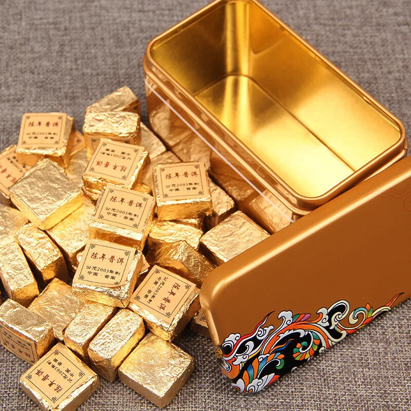 Chinese Famous Yunnan Mini Puer Tea Brick 250G/Box Fermented Pu Er Tea Gift Secondary image