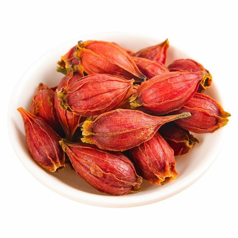 HelloYoung Natural Cape Jasmine Fruit Gardenia Zhi Zi 100% Chinese Ecology Herbs Particles Main image