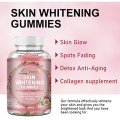 Haut Whitening Gummies Erdbeer Geschmack für Hydrated Youthful 60 Gummies