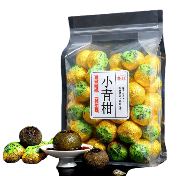 HelloYoung Xinhui Xiaoqingkang Pu'er tea 100g/250g/500g citrus tea raw sun-aged Yunnan ripe