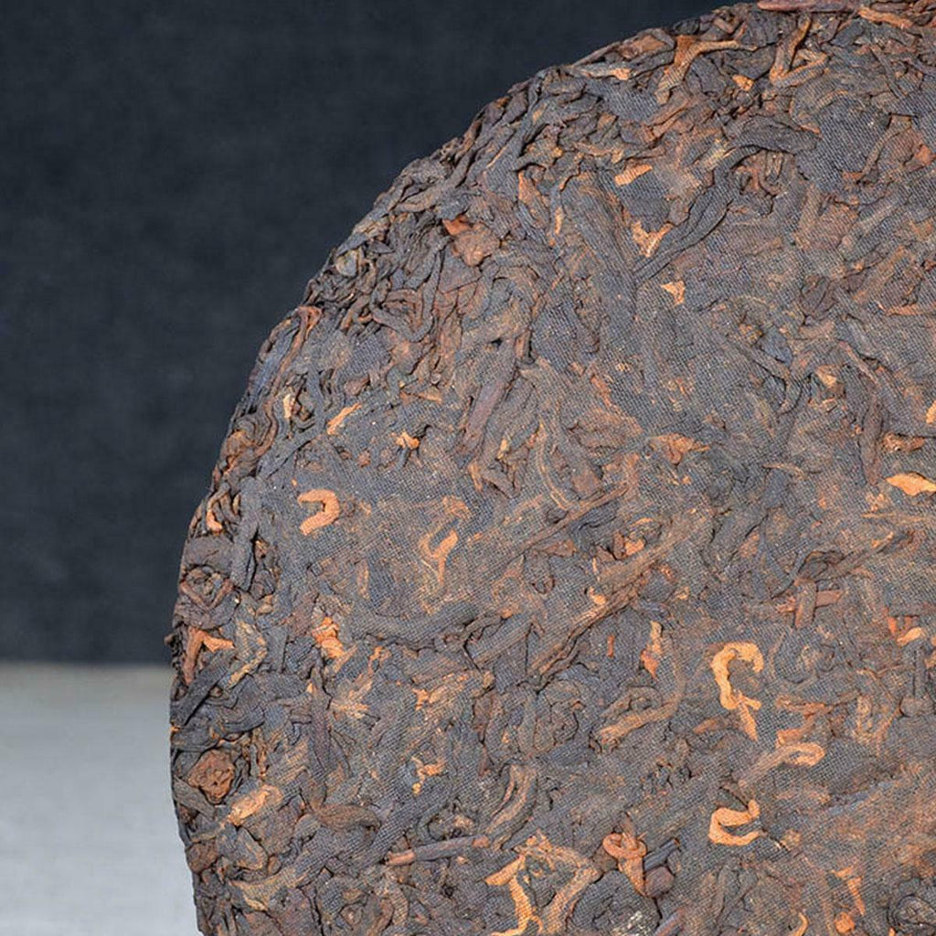 HelloYoung Cooked Puerh Tea Cake Brown Ancient Trees Tea Yunnan Menghai Ripe Puer Tee 357g