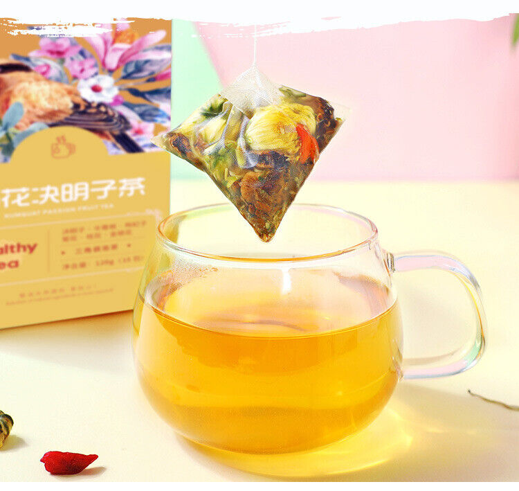 HelloYoung Chrysanthemum Cassia Seed Tea Bag, Burdock Tea, Honeysuckle Chrysanthemum Tea