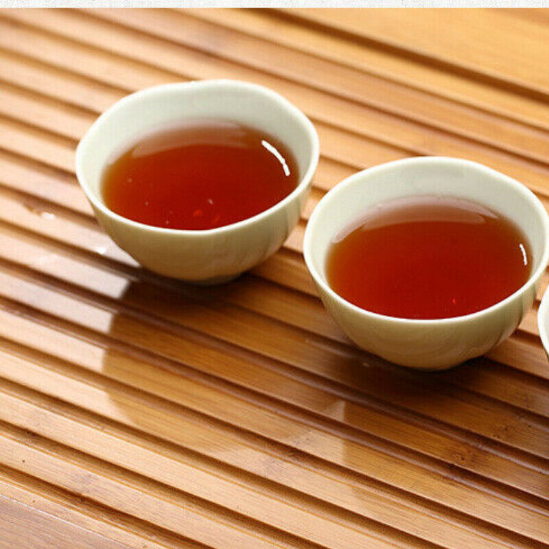 HelloYoung 357g YUAN Yunnan Menghai Tea Factory Dayi TAETEA Ripe Pu Er Natural Puer Tea