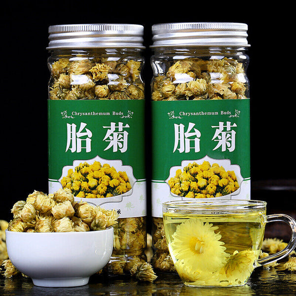 HelloYoung Canned Organic Fetus Chrysanthemum Tea Chinese Natural Top Flower Herbal Tea 35g