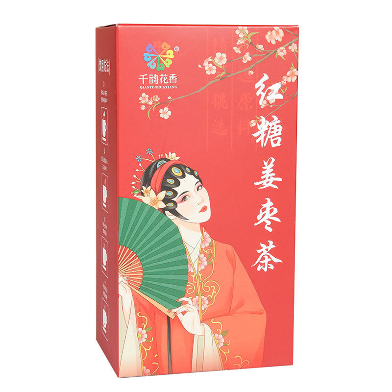 Ginger Jujube Tea with Longan Goji Berry Rose Red Dates Herbal Warmth Drink Secondary image