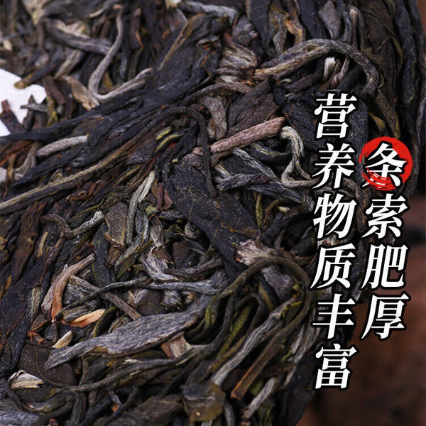 HelloYoung Yiwu Shafengzhai Green Aroma High Water End Soft Puerh Raw Tea 357g/12.59oz