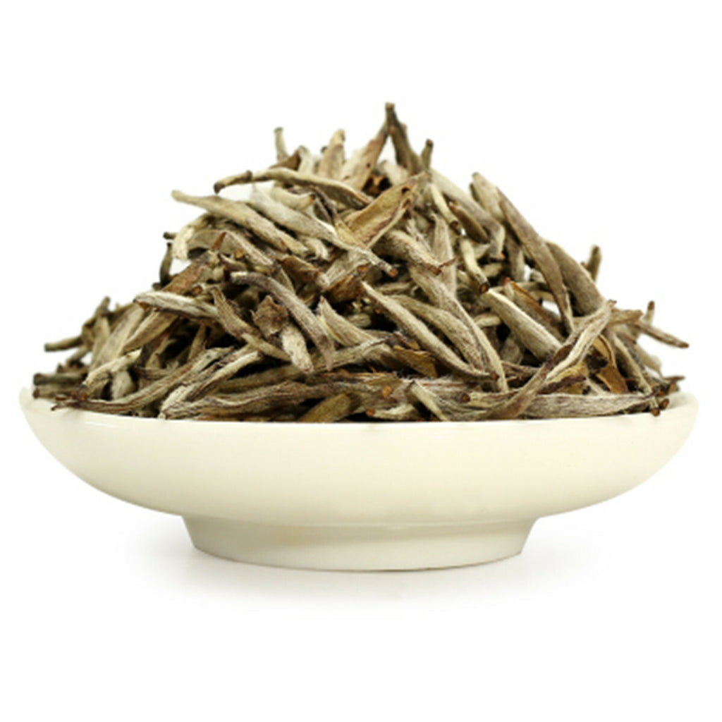 Silver Needle WhiteTea Loose Leaf Bai Hao Yin Zhen White Perfum Tea 100% Natural
