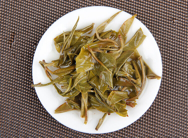 HelloYoung 100g Pu-erh Raw Tea Cake 普洱生茶饼布朗山普洱七子饼圆茶生饼100克小饼茶叶