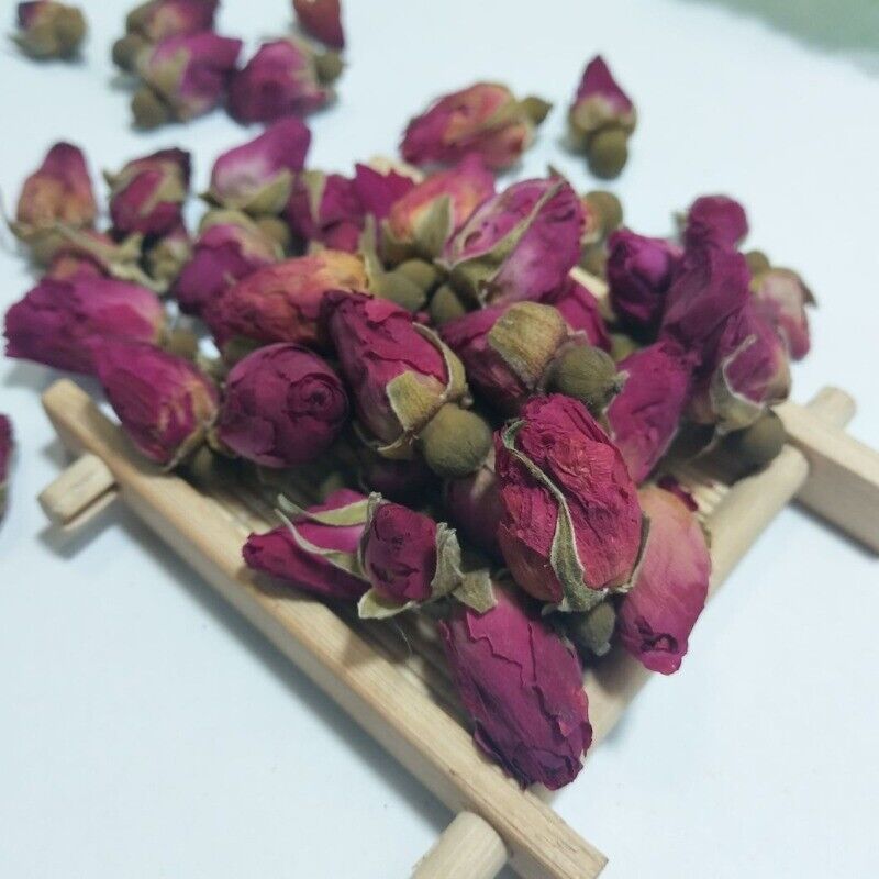 Ping Yin Mei Gui Food Grade Dry Flower Bud Ping Yin Rose Flavor Tea 100g