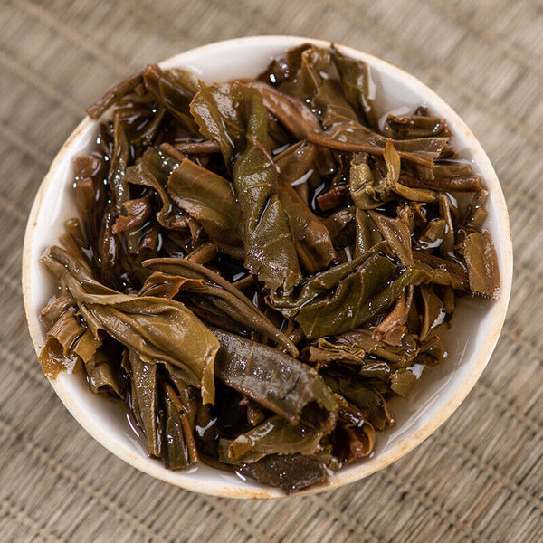 HelloYoung 357g Yunnan Pu'er Tea Menghai Tea Cake Raw Pu'er Tea Cake Healthy Drink