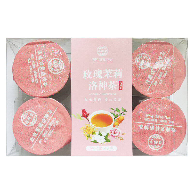 HelloYoung Rose Jasmine Luo Shen Tea Rose Eggplant Flower Tea Canned Health Tea Vital Tea Main image