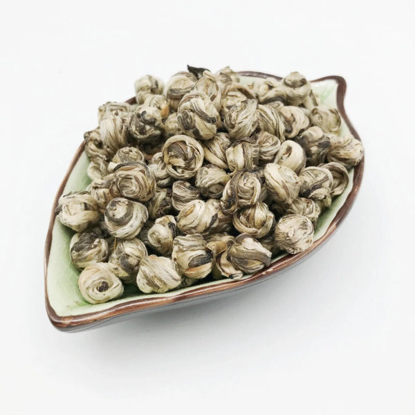 Health Jasmine Flavour Tea Green Tea Leaf Jasmine White Dragon Pearl Tea 500g