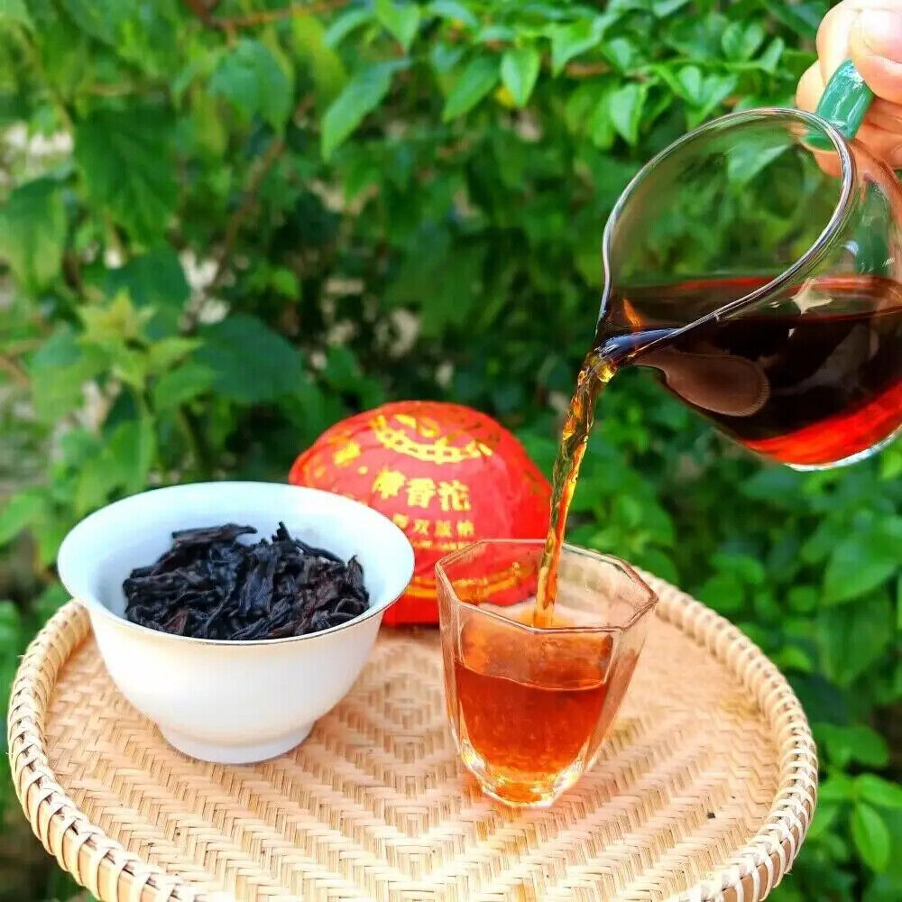 Raw Material Strong Taste Puer Tea Chinese Compressed Fermented Puer Tuocha 200g Main image