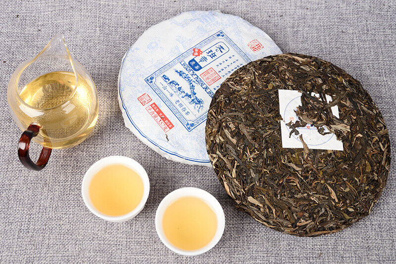 HelloYoung 357g Yunnan Tea Old Banzhang Raw Tea Pu-erh Tea Raw Tea Seven Cakes Tea