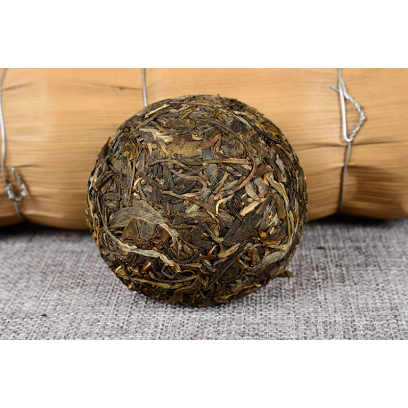Tuo Organic Green Tea100*5  Pu'er Tea Bamboo Shoot Shell Pu'er Tea