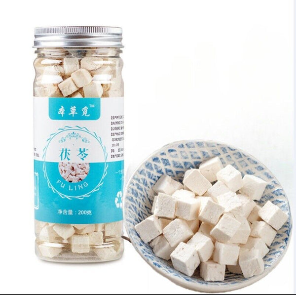 HelloYoung Sulphur-free Poria cocos Poria cocos with food and medicine Poria cocos 200g