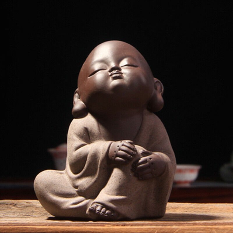 Hand Decoration Pet Monk Sand Tea Set Buddha Factory Outlets Tea Fitting