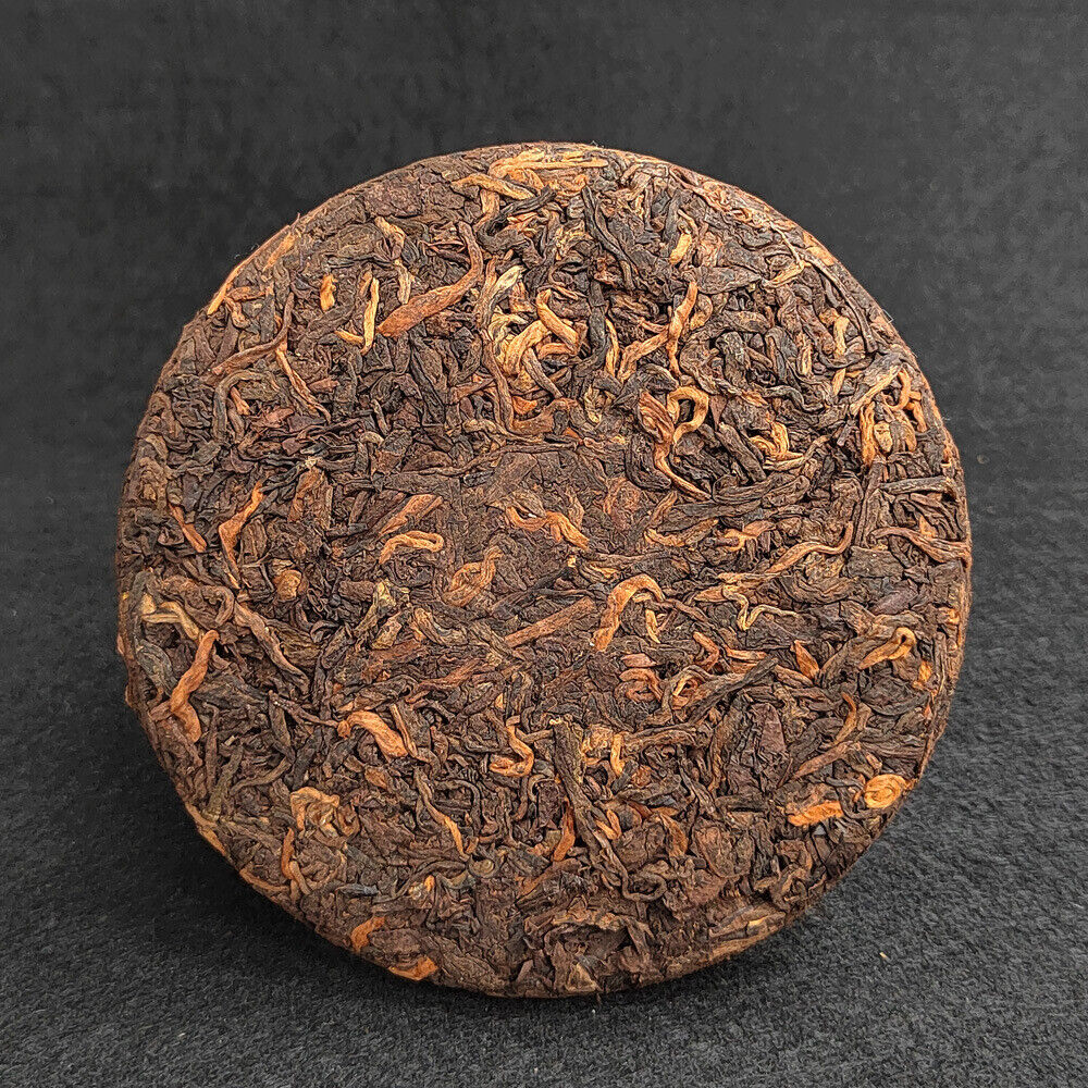 HelloYoung Pu'er Tea 100g Small Cakes Yiwu Pu'er Raw Tea Banzhang Ripe Tea Cake Yunnan Tea