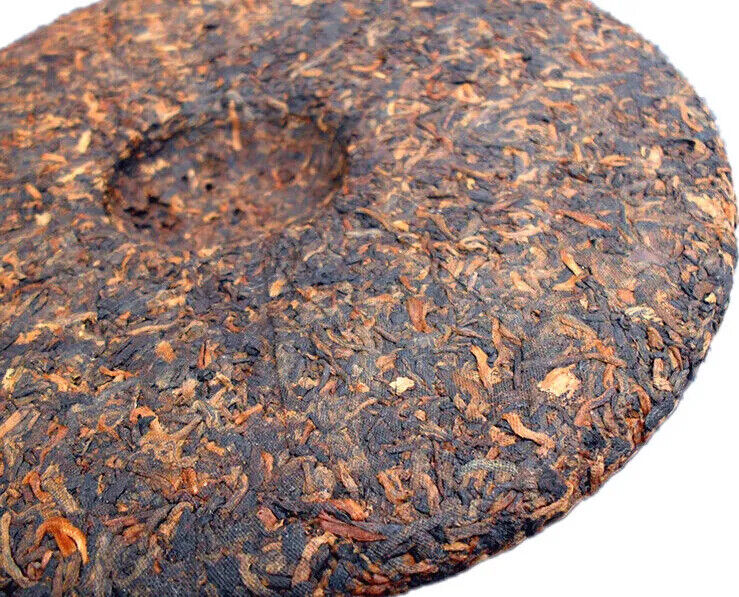 HelloYoung High Quality Pu'er Tea Royal Tribute Cake Puer Tea Menghai Ripe Puer Tea 357g