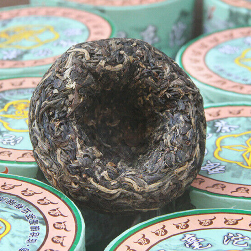 100g/box Yunnan Pu'er Silver Hao Tuo Tea Gift Tea King Aged Pu'er Tea Main image