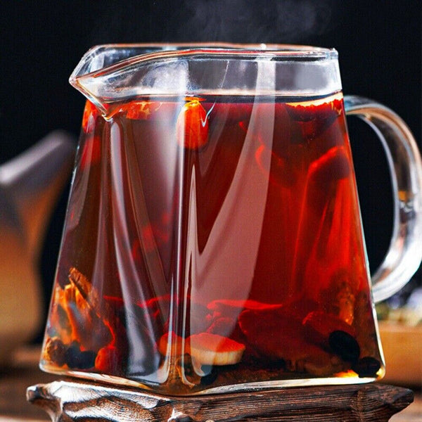Ginseng Du Zhong Herbal Tea for Men Energy Boost Xiong Flower Hero Nine Treasure
