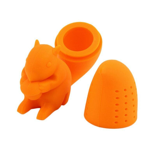 Infuser Filter Diffuser Tea Tools Loose-leaf Tea Squirrel Tea Strainer Silicone
