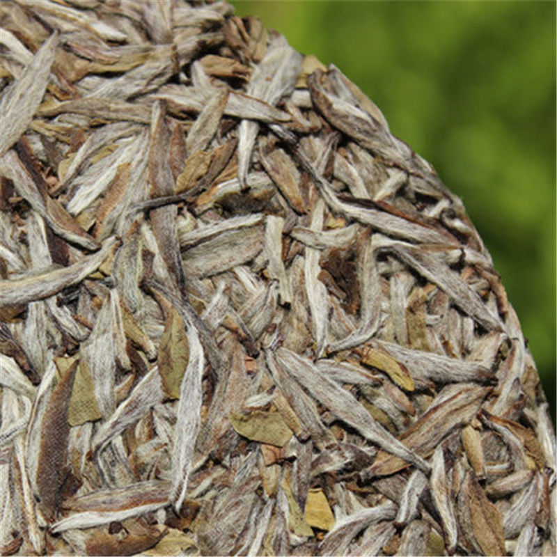 HelloYoung300g Old Fuding white tea cake natural organic Chinese white tea silver needle Secondary image