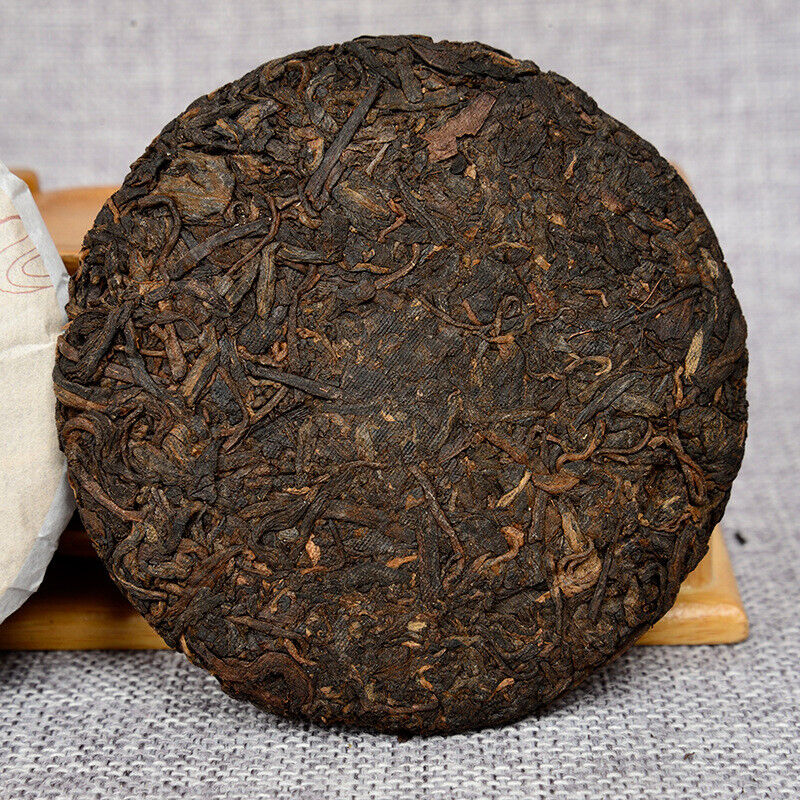 cooked tea cake Bailing Golden Bud cooked cake 100g Natural Pu-Erh Tea
