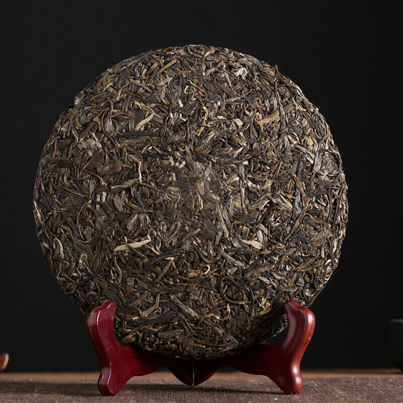 HelloYoung 357g Yunnan Pu'er Tea Bulang Mountain Raw Cake Big Old Tree Seven Seeds Cake