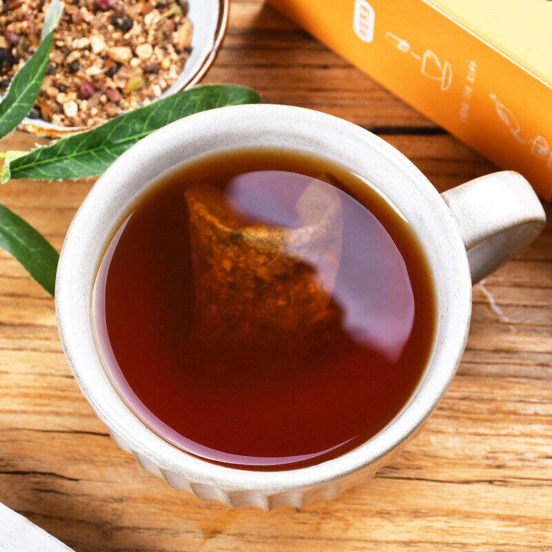 HelloYoung 150g Ginseng yellow essence mulberry tea 5 treasure tea men's health solid tea