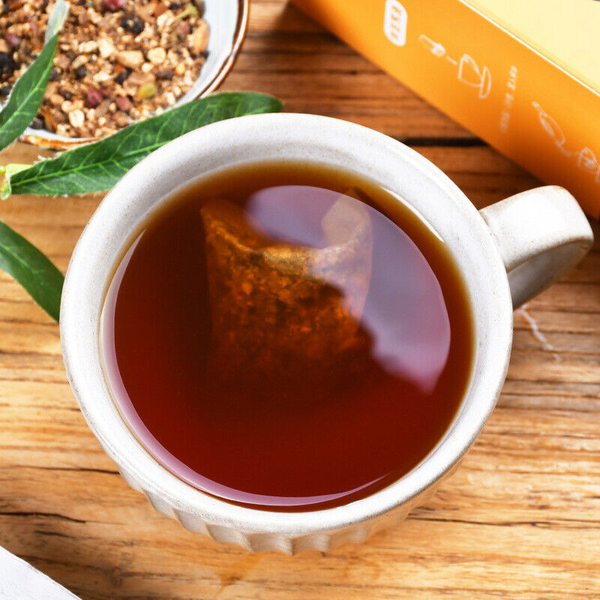 HelloYoung 150g Ginseng yellow essence mulberry tea 5 treasure tea men's health solid tea