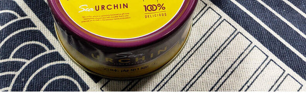 Ready-to-Eat  Sea Urchin canned  Sea urchin yellow delicious sashimi dishes 120g