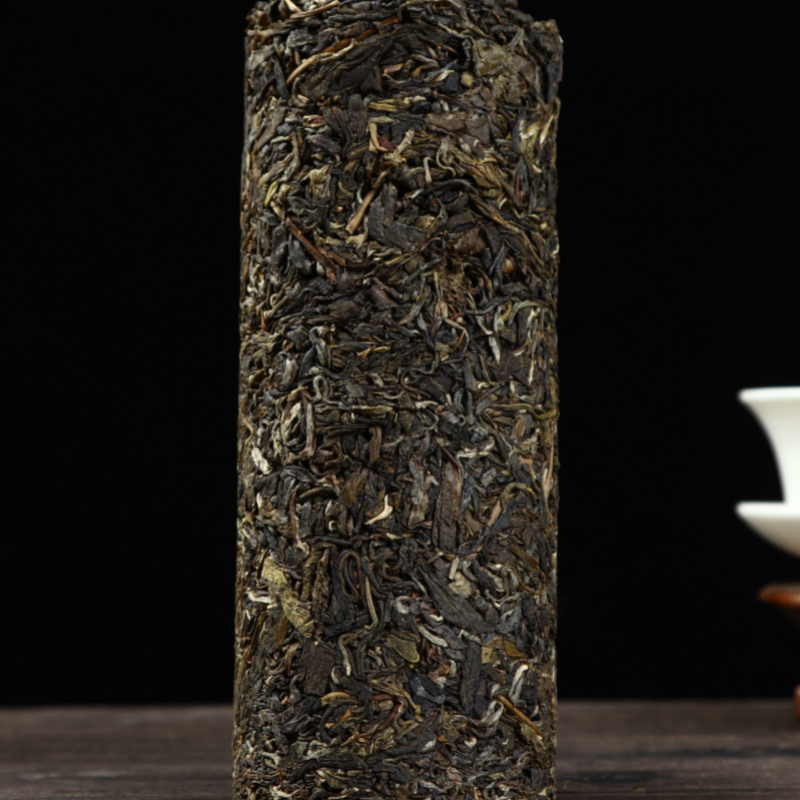 HelloYoung 500g Yunnan Pu'er Tea Icelandic Small Dragon Column Mini Bamboo Tube Raw Tea Secondary image
