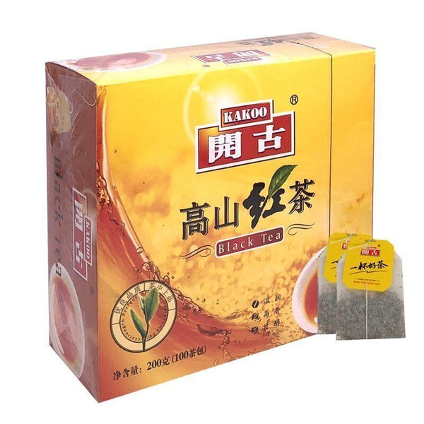 Kai Gu 100pcs Double Piece Premium Schwarzer Tee Schwarzer Tee Taschen 200g