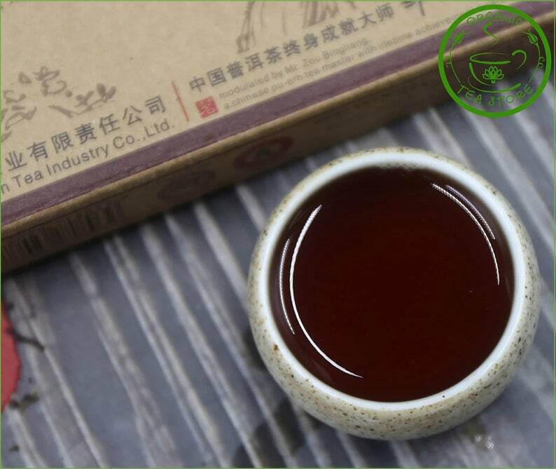 Chinese Puerh Tea Pur-erh  Brick 250g Chinese Tea Ripe Puer Puerh