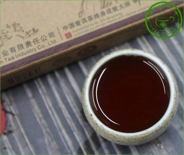 Chinese Puerh Tea Pur-erh  Brick 250g Chinese Tea Ripe Puer Puerh