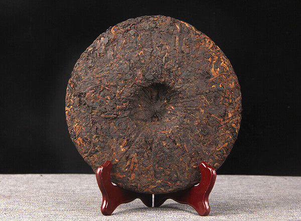 HelloYoung Puerh Tea Yunnan Menghai Pu'er Ripe Tea Cake Banzhang Ripe Tea 云南勐海陈香普洱熟茶饼班章熟茶