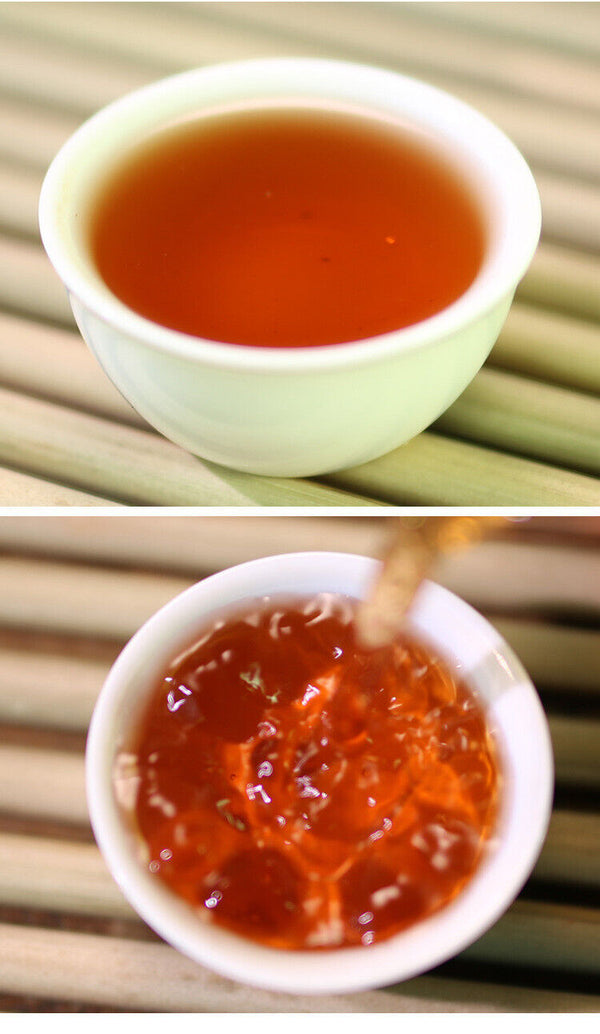 HelloYoung 500g Pu'er Ripe Tea Xinhui Chenpi Xiaoqinggan Traditional Method of Production