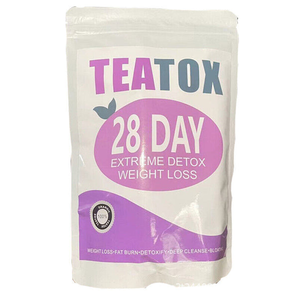 Organic Herbal Tea 28 Day Detox Slim Flat Tummy Tea Bags