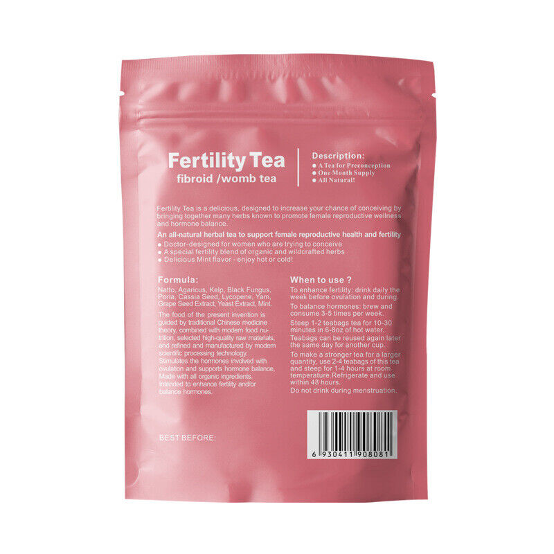 Fertility Tea Man Women Female Fibroid Womb Detox Tea 3g*30bags Healthy Drink