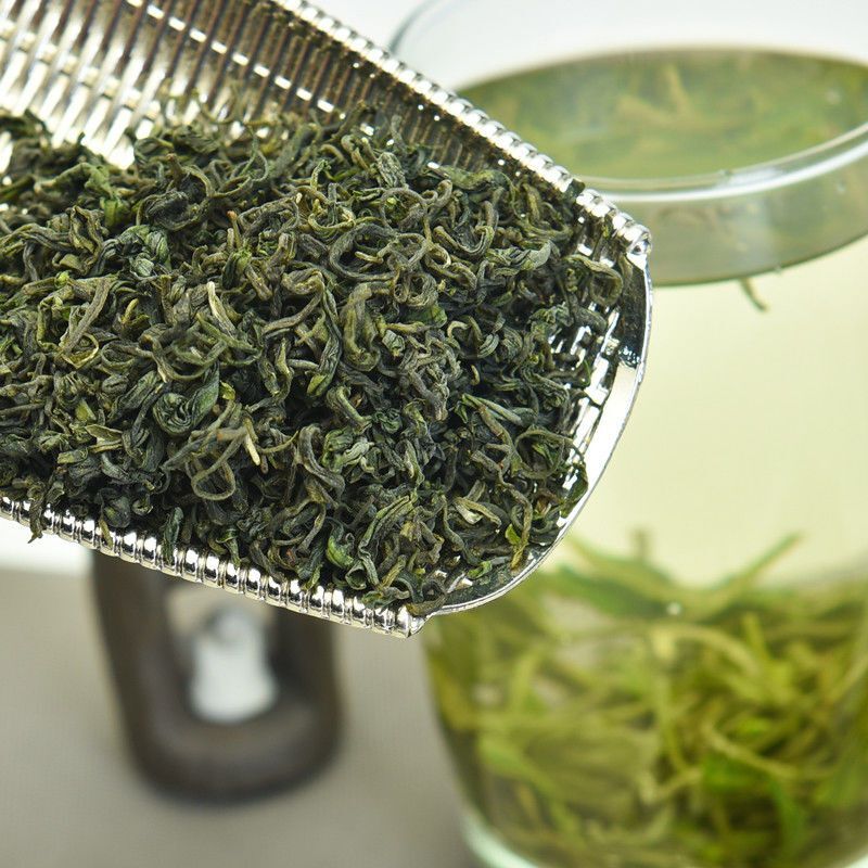 2025New Green Tea Loose Leaf Spring Tea Qingdao Specialty High Mountain Fragrant
