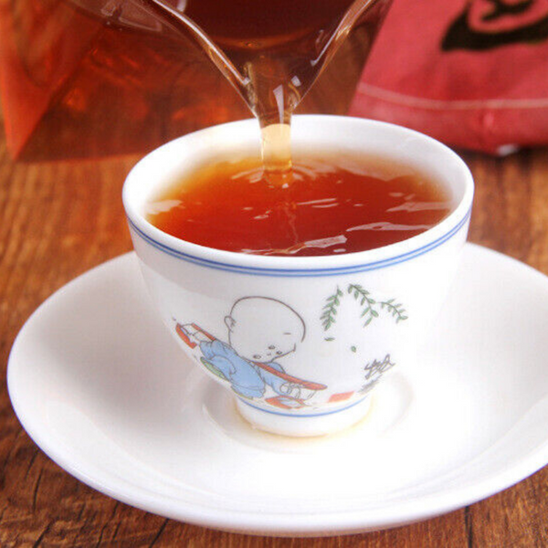 HelloYoung Spring Tea Icelandic arborvitae tea Ripe Pu'er Tea Cake Healthy Tea 357g/12.59oz