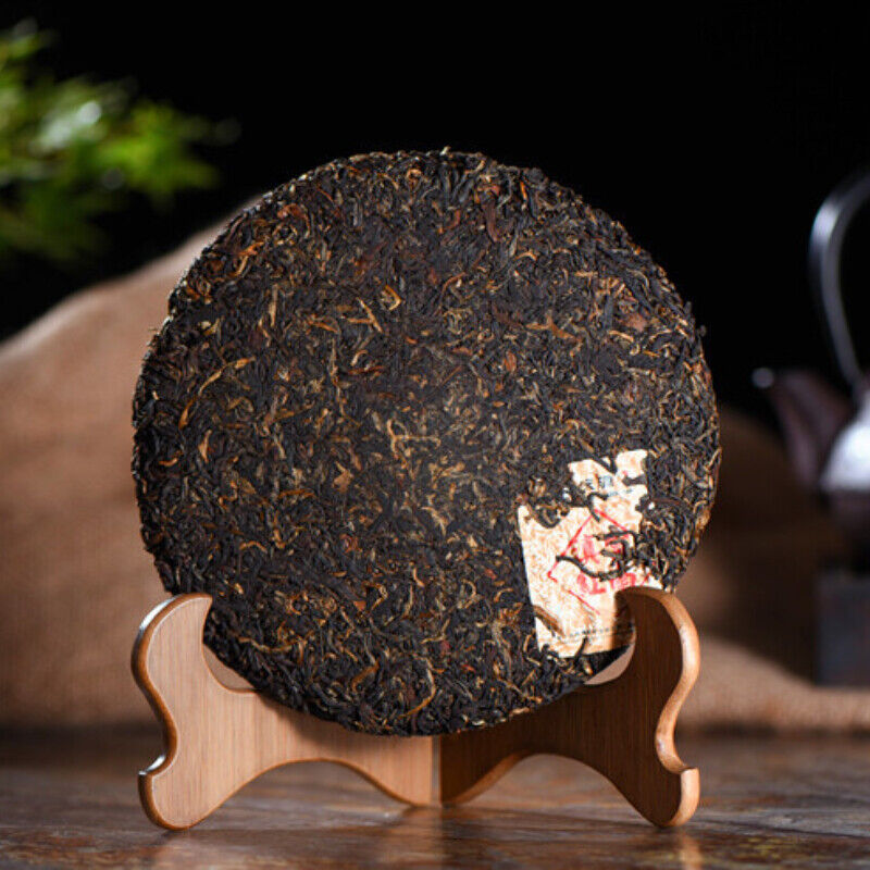 HelloYoung TeaPu-Erh Tea Cake Spring Pu'er Black Tea Healthy 357g Top-Grade Yunnan Dian Hong