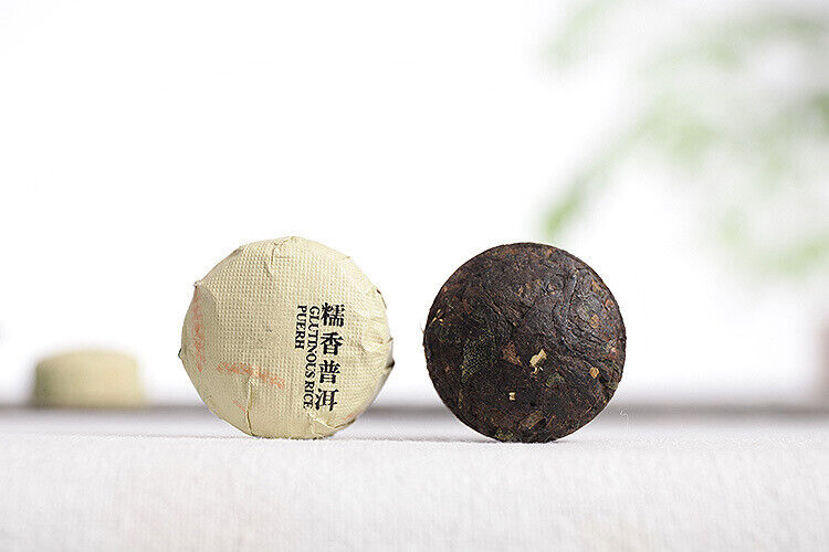 HelloYoung 500g Yunnan Pu'er Tea Golden Classic Glutinous Small Tuo Tea Mini Ripe Tea
