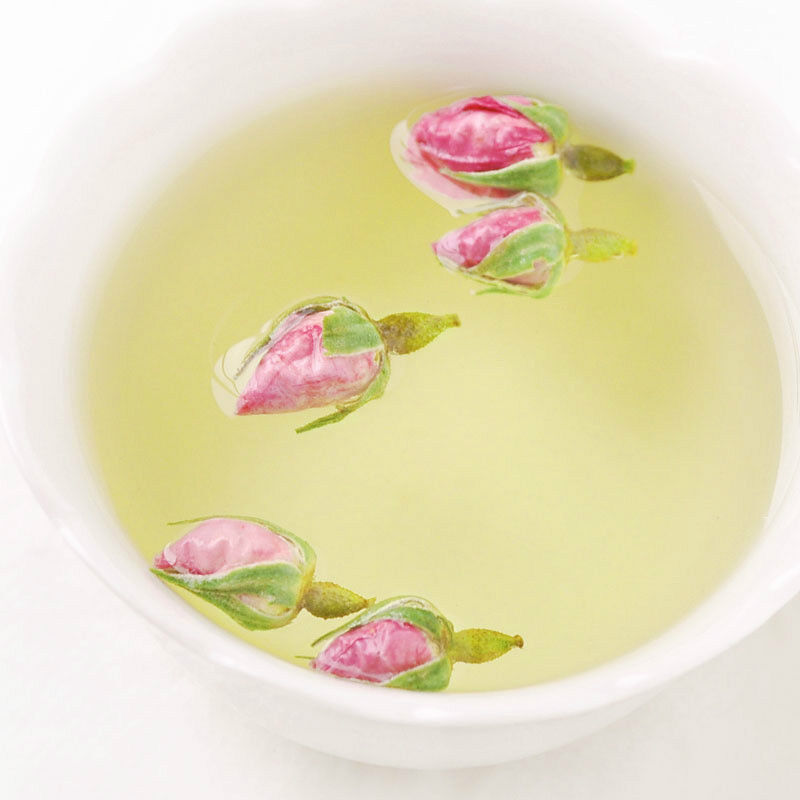 HelloYoung Healthy Drink Dried Rose Buds Tea Organic First Class Fragrant Flower Tea 50g