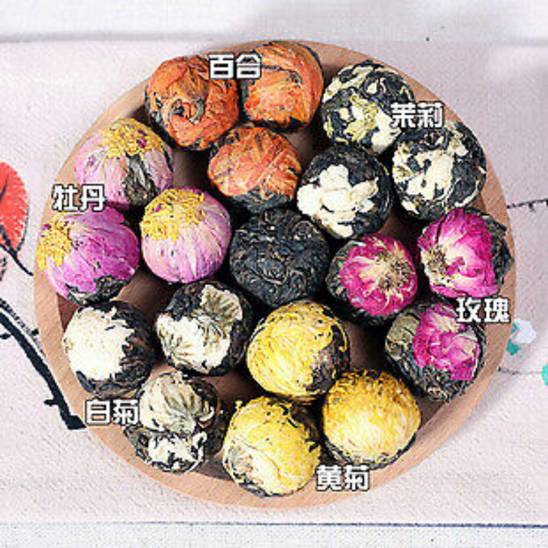 HelloYoung 168G Holiday Gift Tea Big Tree Puerh Tea Raw Tea Colorful Dragon Pearl Tea