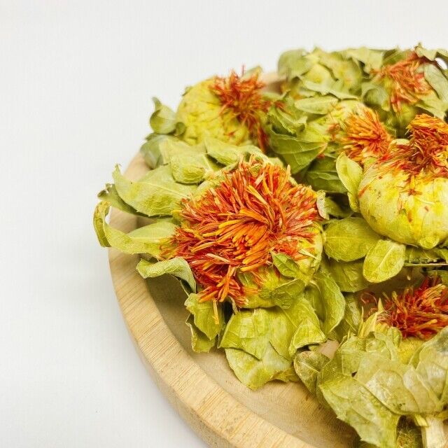 Flower Herbal Tea  Safflower Bud for Drinking 500g Secondary image